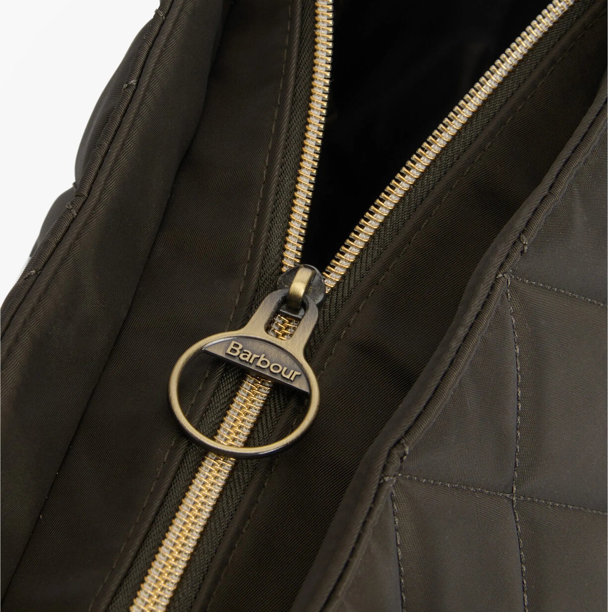 Barbour QUILTED Womens Tote Bag & Purse Olive sold by Shuperb product image thumbnail 3