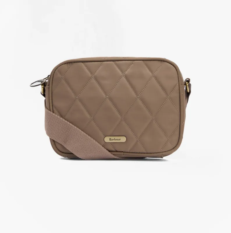 Barbour QUILTED Womens Crossbody Bag New Sand sold by Shuperb