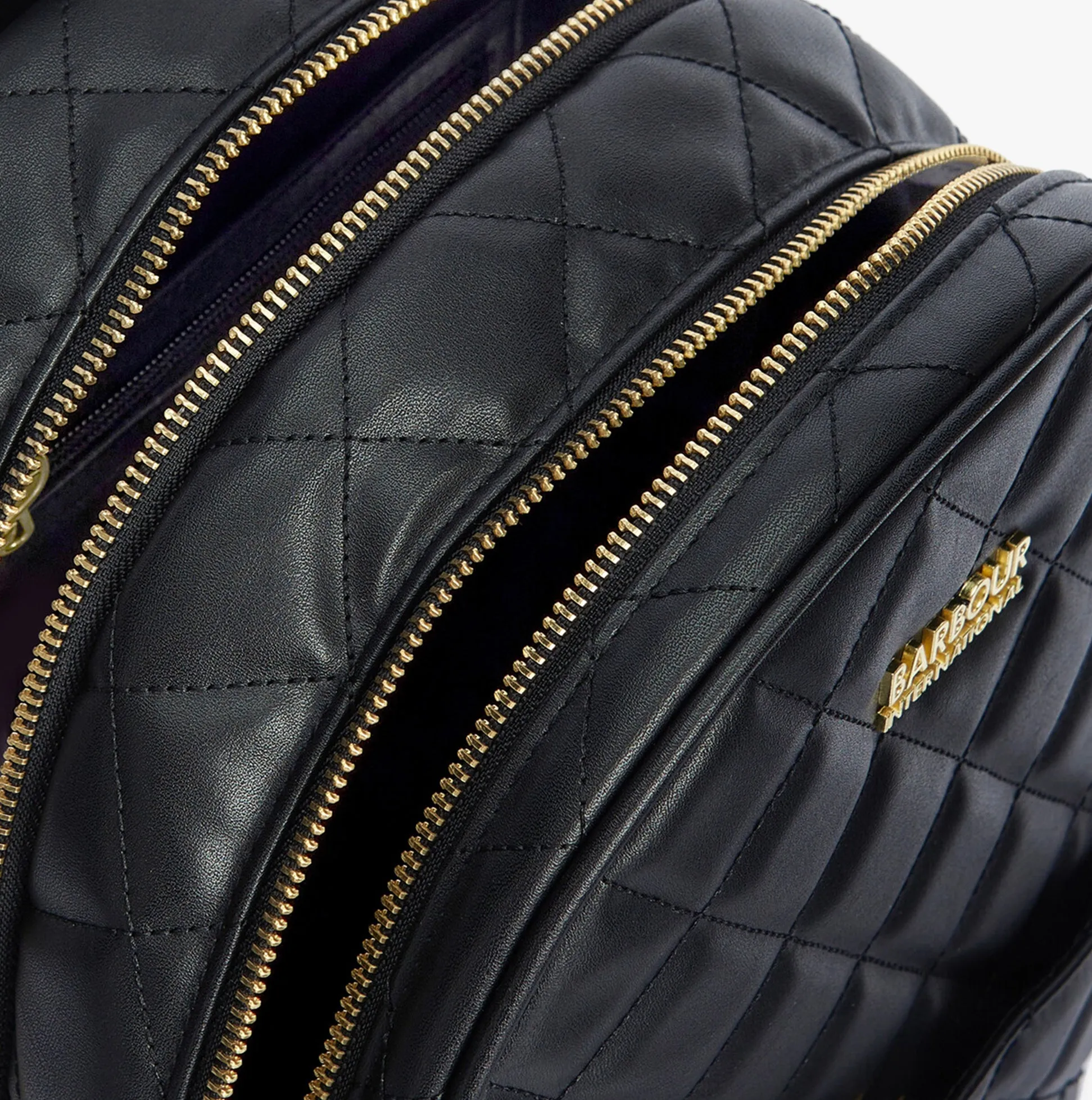 Barbour QUILTED UXBRIDGE Womens Backpack Black sold by Shuperb product image thumbnail 3