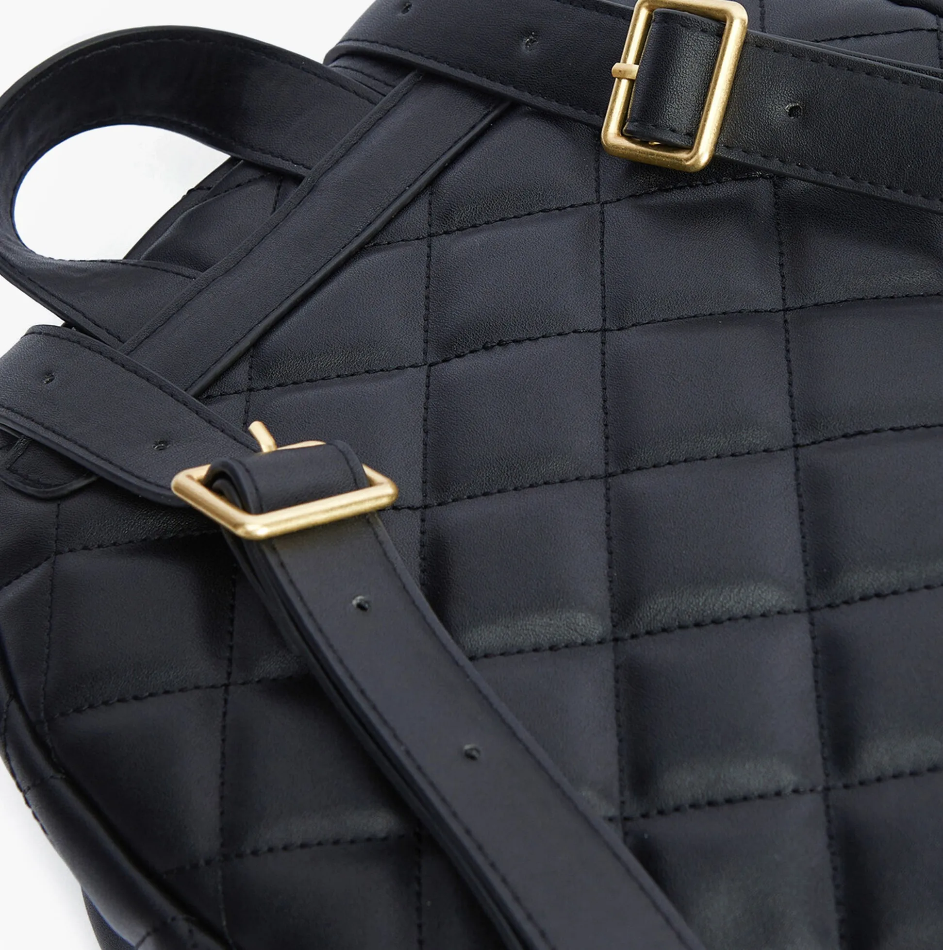 Barbour QUILTED UXBRIDGE Womens Backpack Black sold by Shuperb product image thumbnail 4