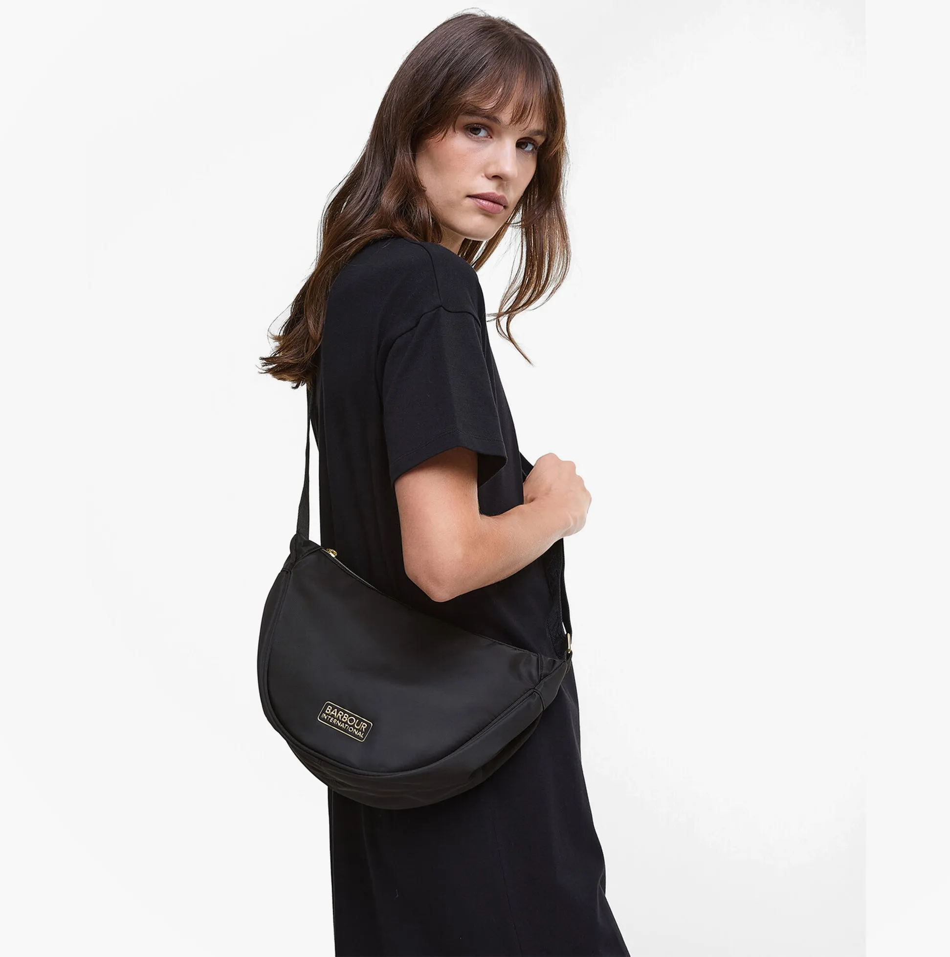 Barbour QUALIFY Womens Sling Bag Black sold by Shuperb product image thumbnail 2