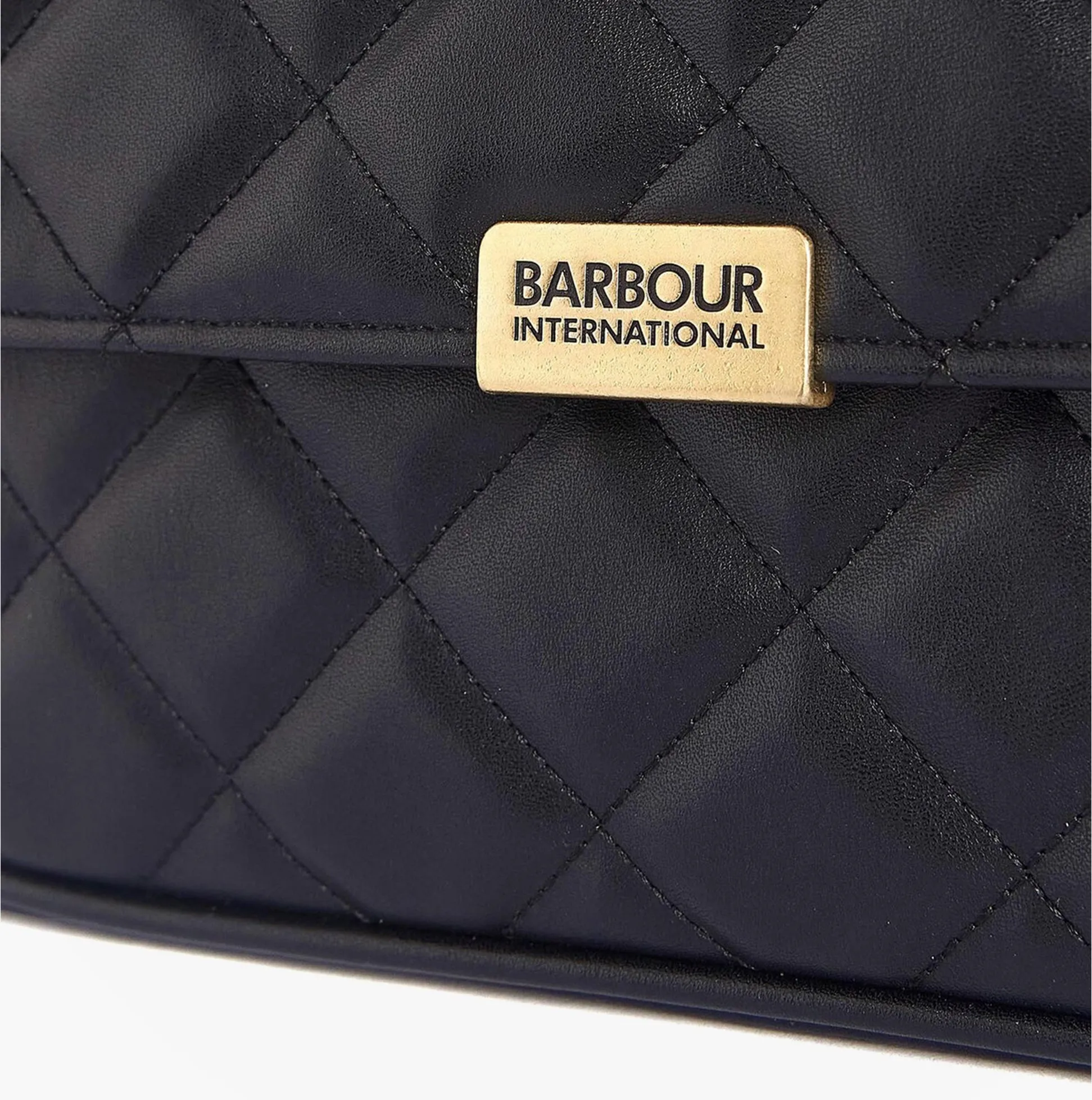 Barbour QUILTED SOHO Womens Crossbody Bag Black sold by Shuperb product image thumbnail 5