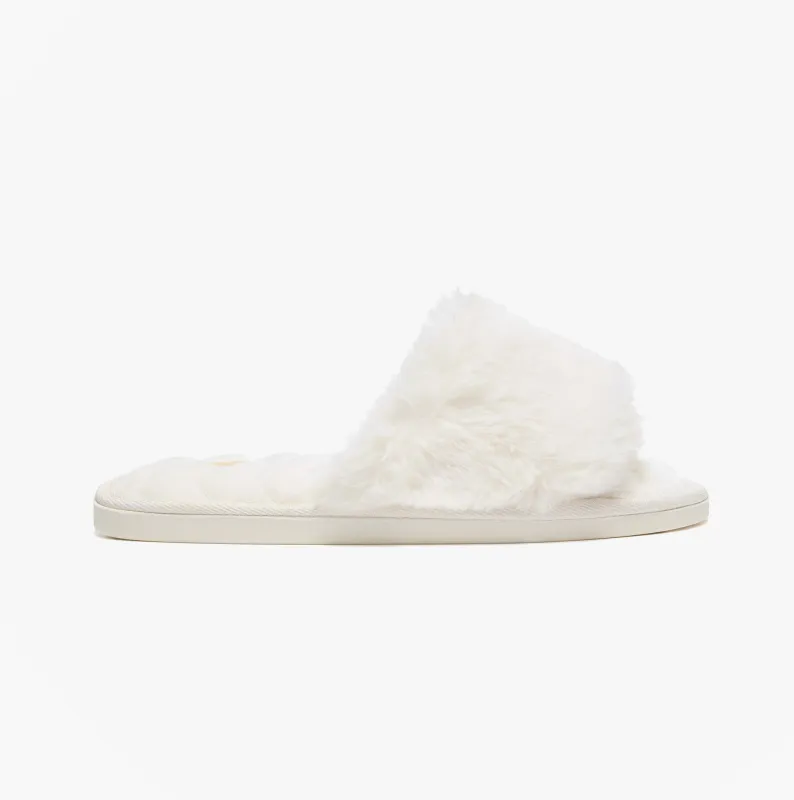 Bedroom Athletics ERIN Womens Slipper Sliders Cream sold by Shuperb