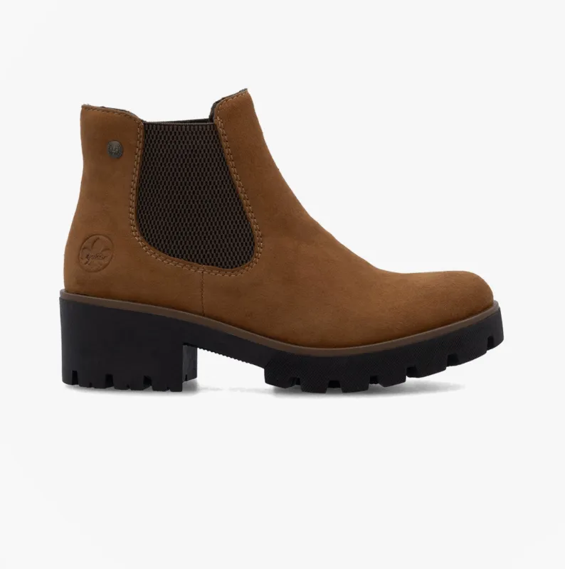 Rieker 79265-22 Womens Boots Brown sold by Shuperb