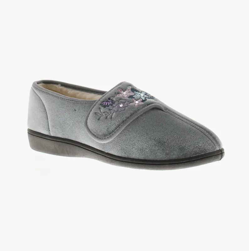Dr Keller FAYE 2 Womens Slippers Grey sold by Shuperb