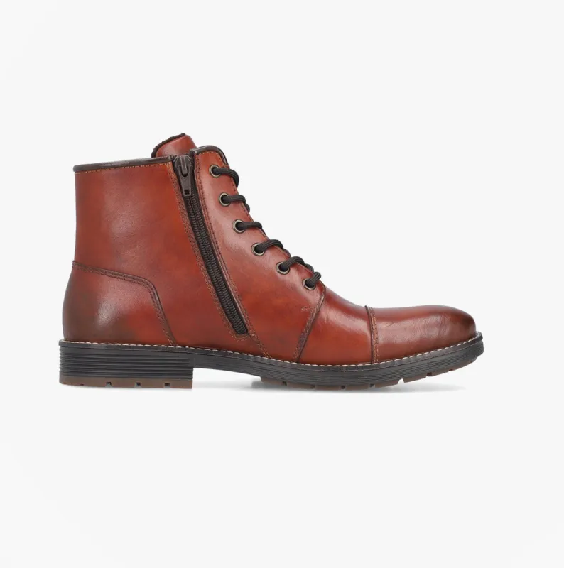 Rieker F4546-24 Mens Boots Brown sold by Shuperb