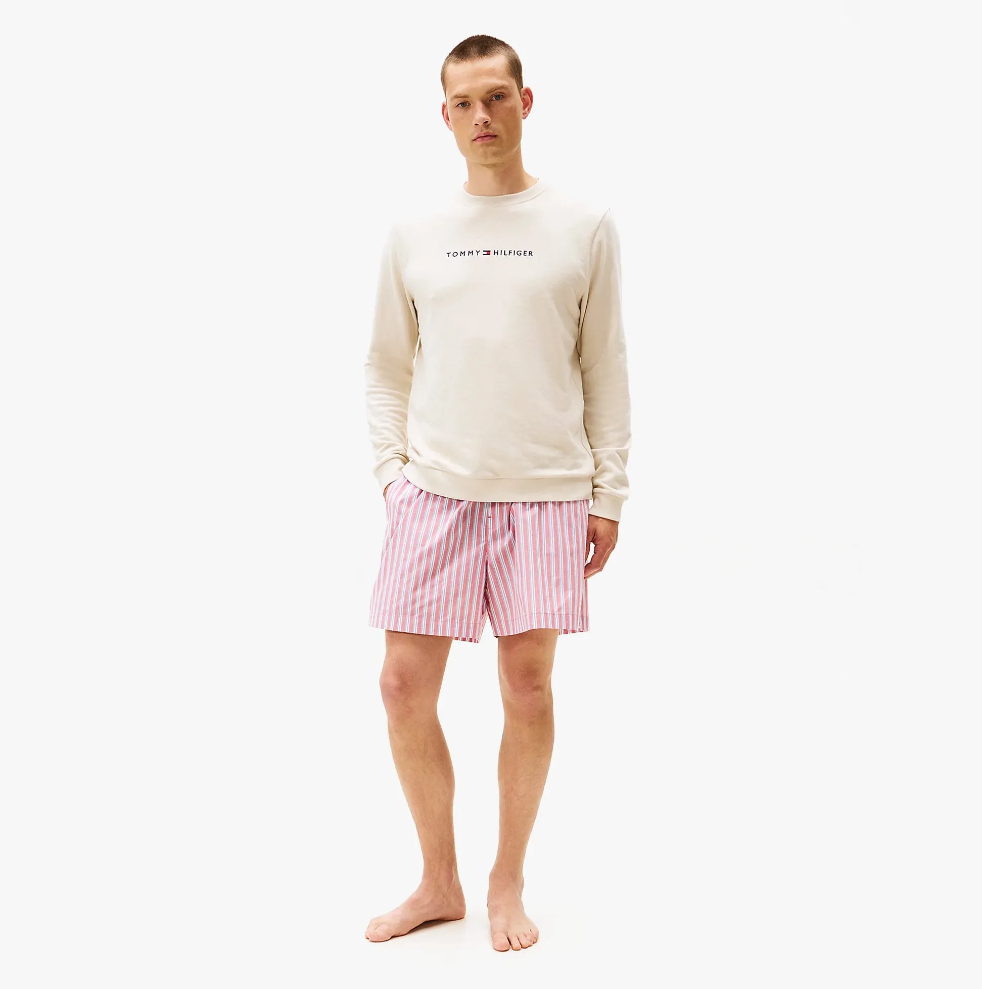 Tommy Hilfiger TRACK TOP Mens Sweatshirts Newsprint sold by Shuperb product image thumbnail 2