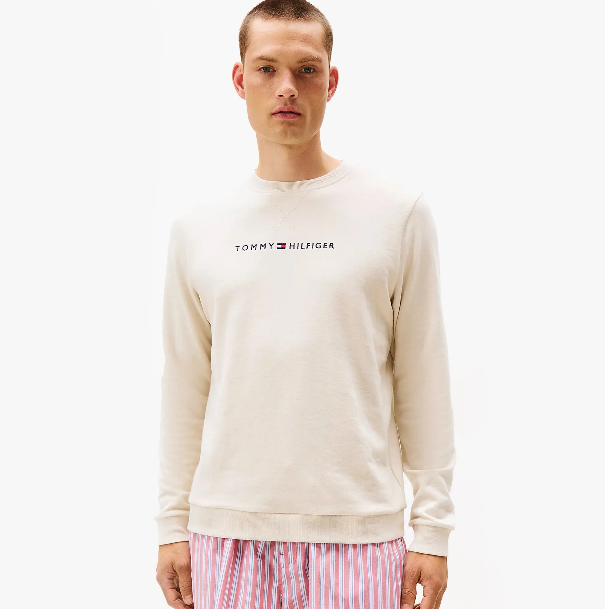 Tommy Hilfiger TRACK TOP Mens Sweatshirts Newsprint sold by Shuperb product image thumbnail 4