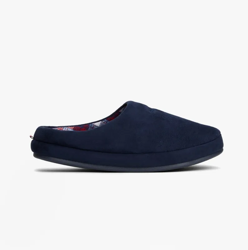 Tommy Hilfiger HILFIGER M SDE CHECK Mens House Slippers Desert Sky sold by Shuperb