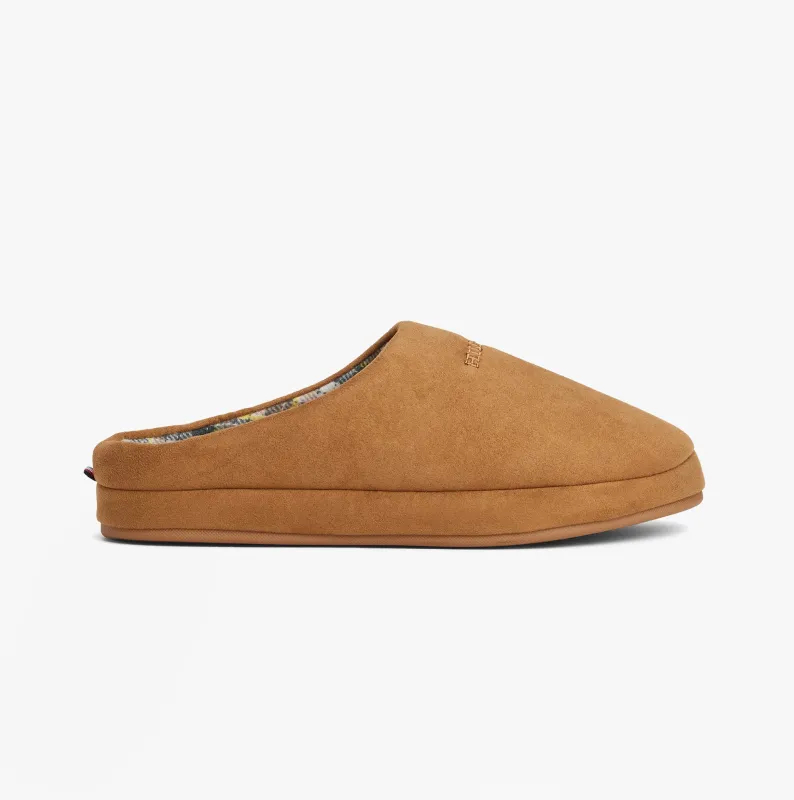 Tommy Hilfiger HILFIGER M SDE CHECK Mens House Slippers Desert Khaki sold by Shuperb