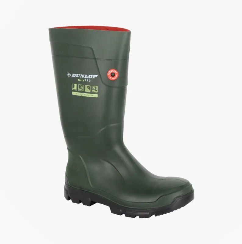 Dunlop Mens Wellington Boots Green sold by Shuperb