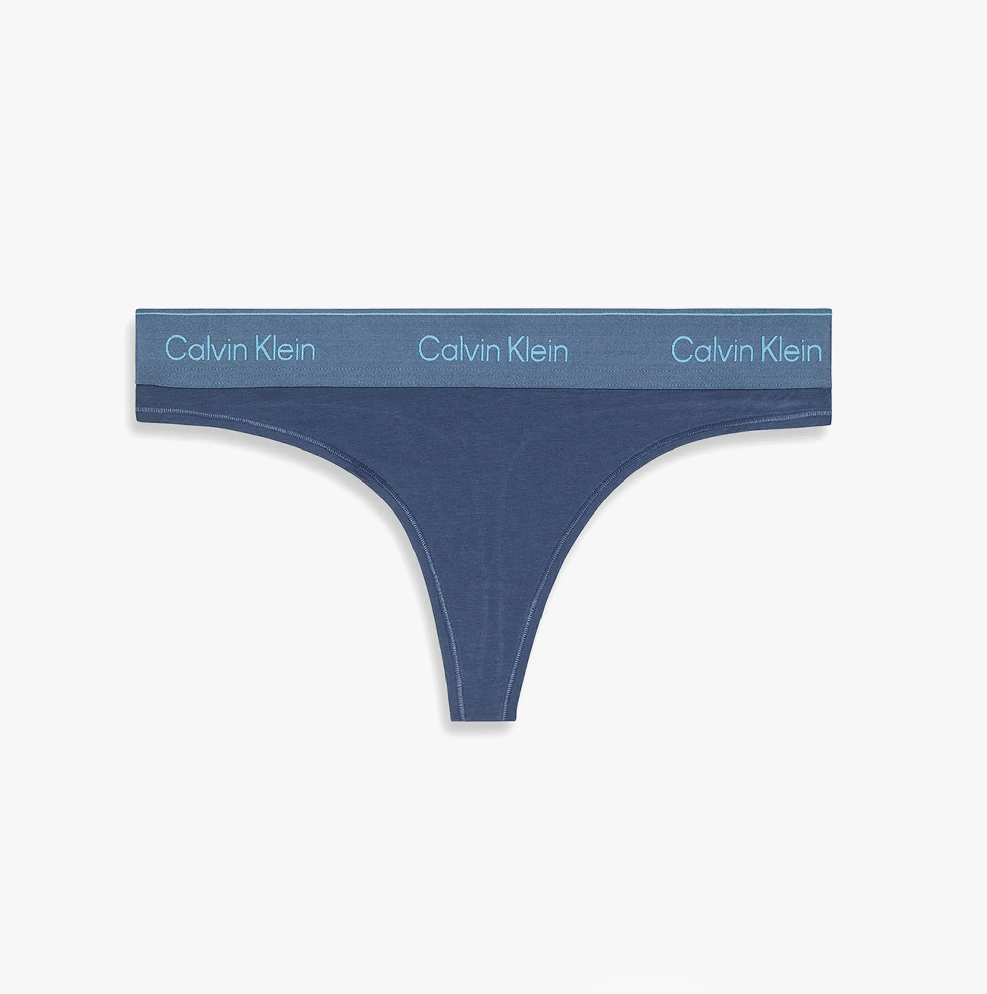 Calvin Klein Icon Cotton Modal Womens Thong Denim sold by Shuperb