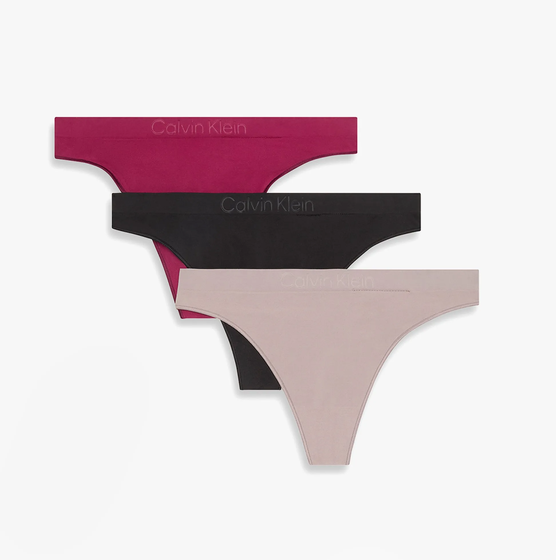 Calvin Klein Bonded Flex Seamless 3 Pack Thong Multi sold by Shuperb