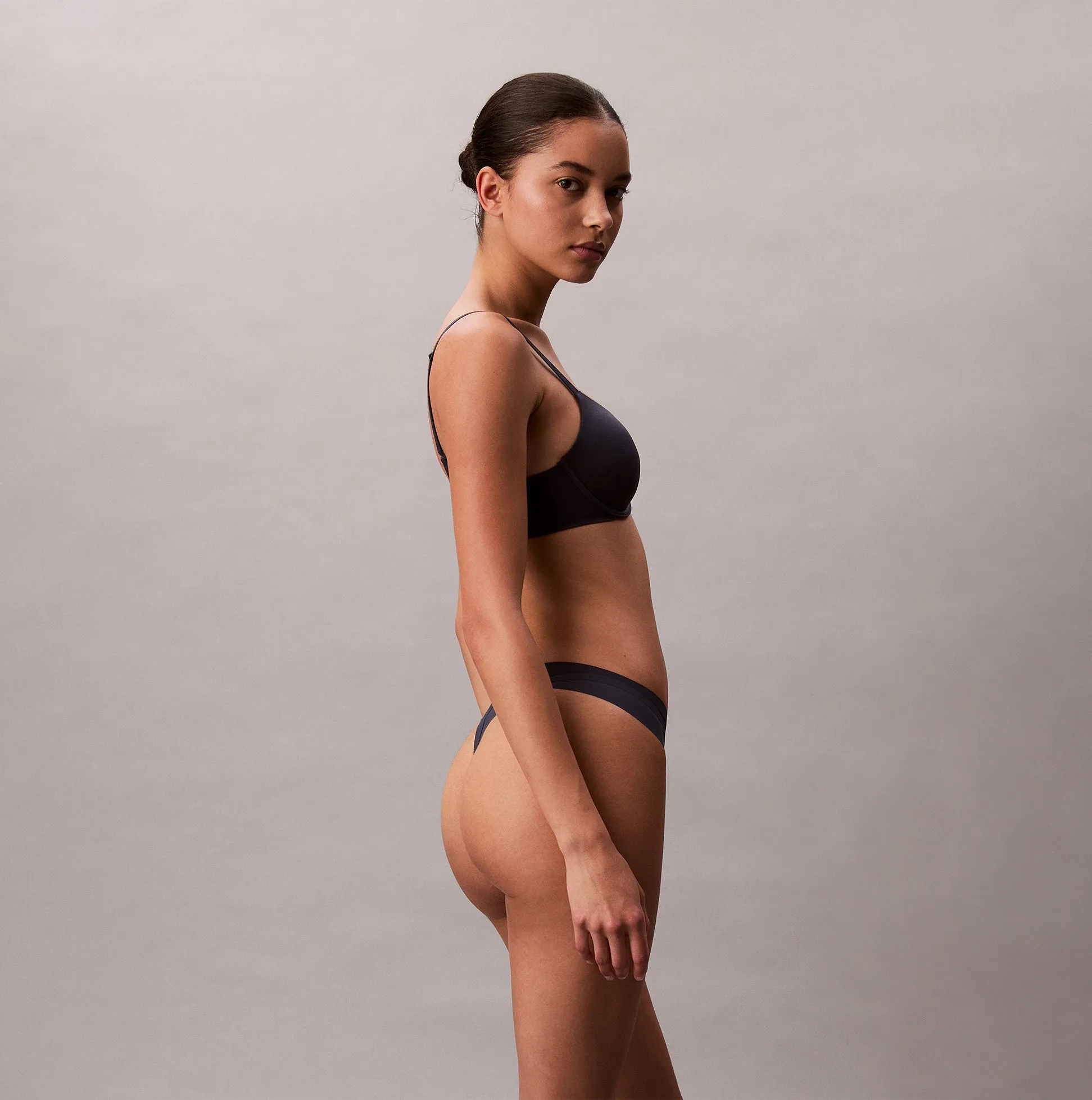 Calvin Klein Womens Invisible 3 Pack Thong Multi sold by Shuperb product image thumbnail 3
