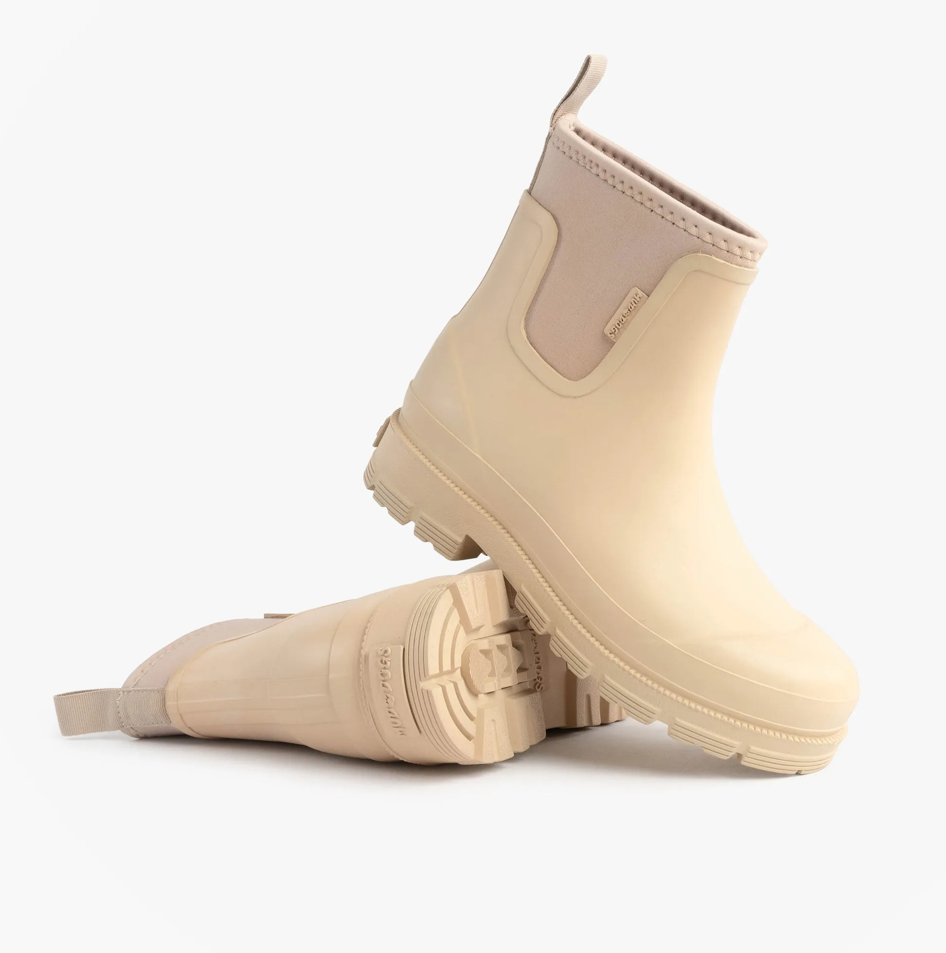 Mud Dogs BROOKE Womens Ankle Neoprene Wellies Mushroom sold by Shuperb product image thumbnail 3