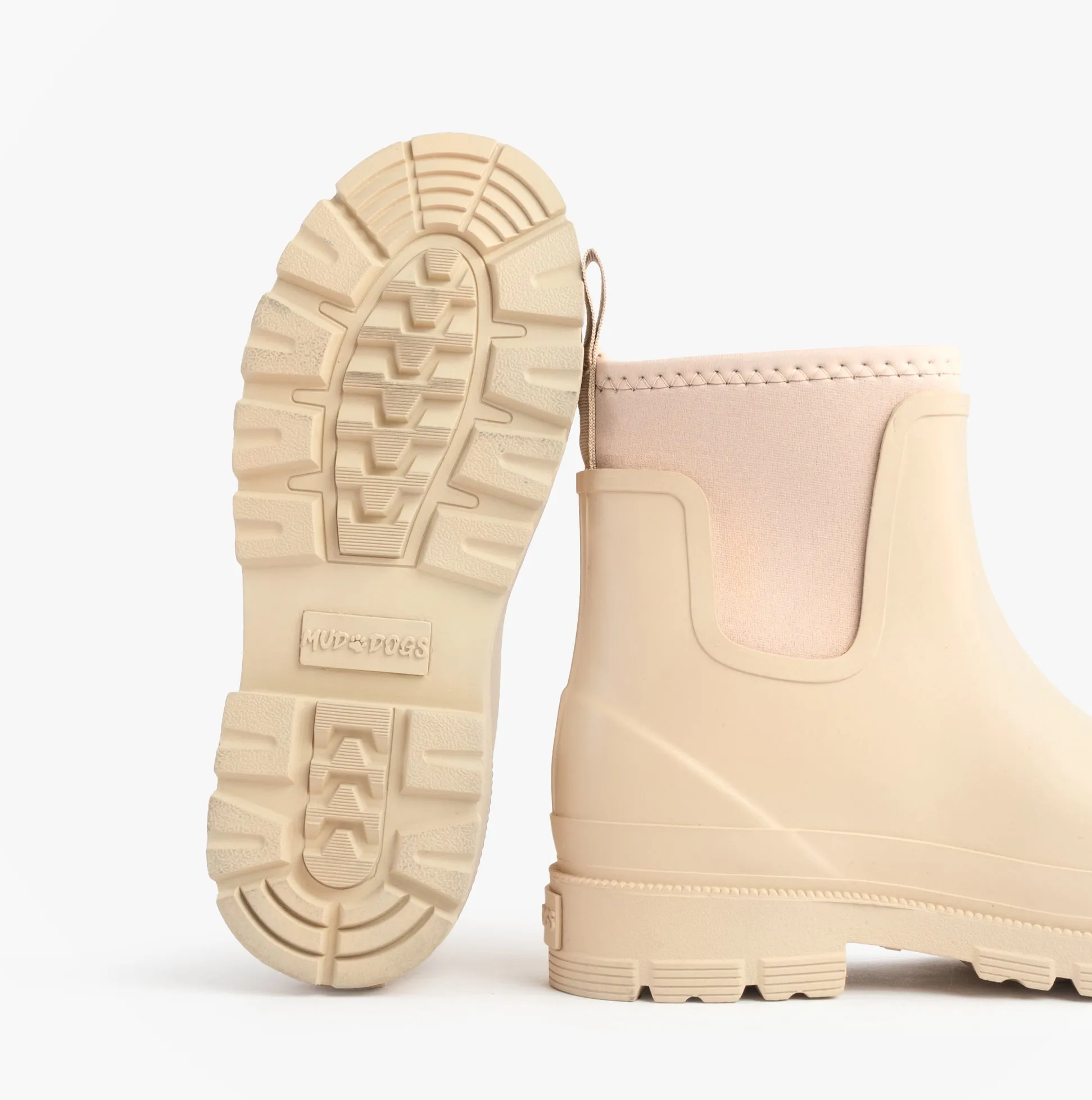 Mud Dogs BROOKE Womens Ankle Neoprene Wellies Mushroom sold by Shuperb product image thumbnail 4