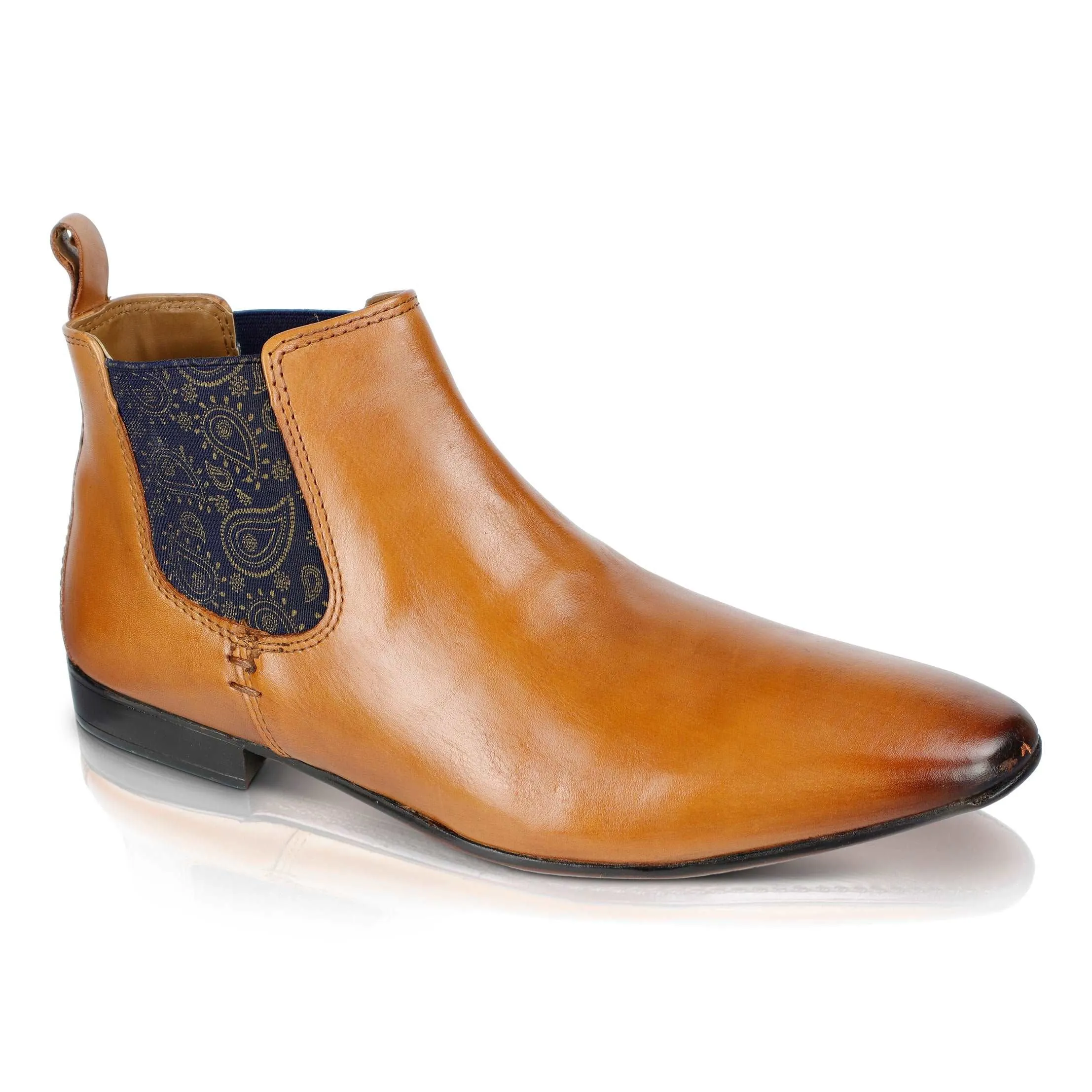 Silver Street London CARNABY Mens Boots Brown sold by Shuperb