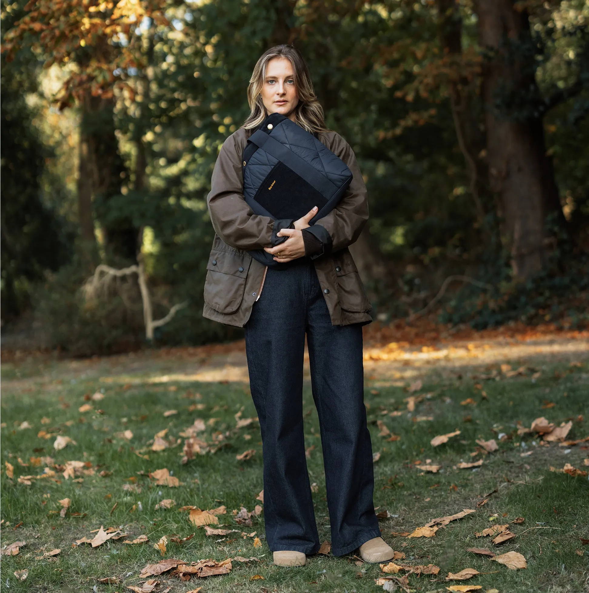 Barbour HEALY Tote Bag Womens Tote Bag Navy sold by Shuperb product image thumbnail 2