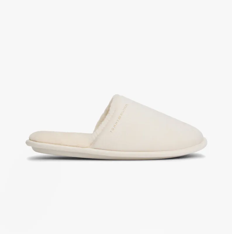 Tommy Hilfiger TH SOFT HOUSE SHOE Womens Slippers Ancient White sold by Shuperb