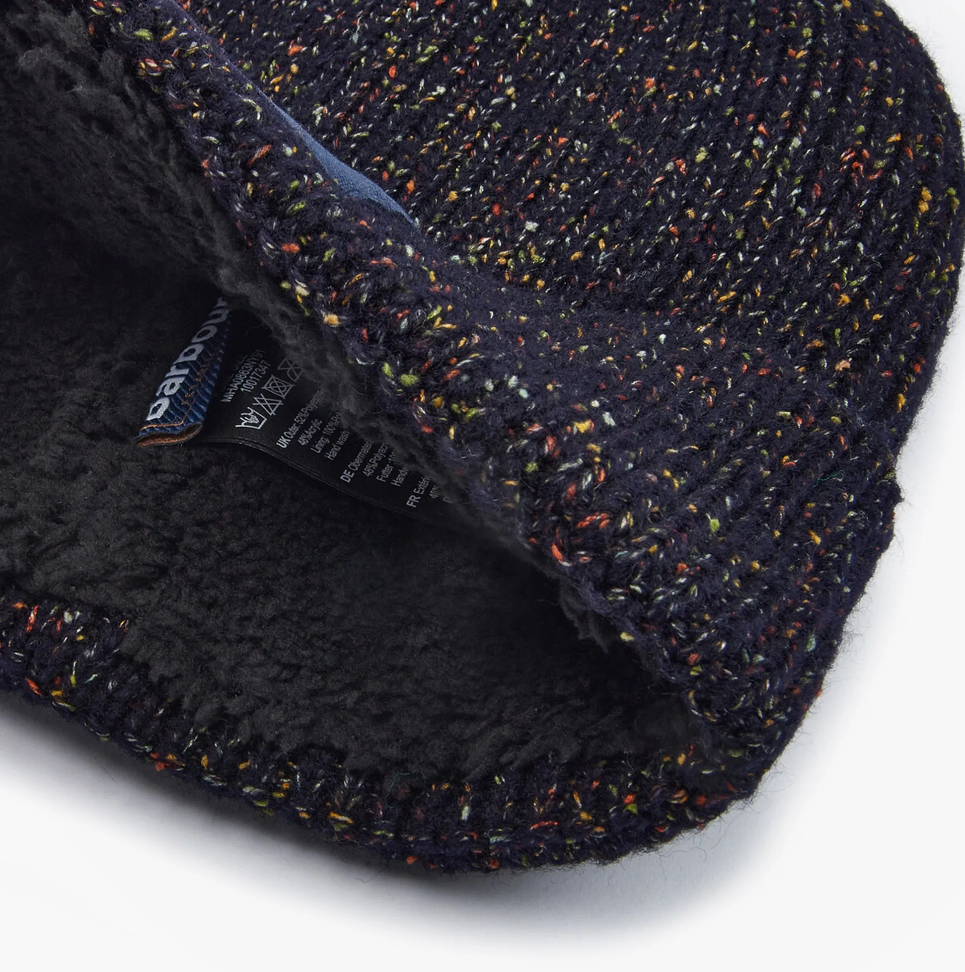 Barbour ESTON Mens Beanie Navy sold by Shuperb product image thumbnail 4