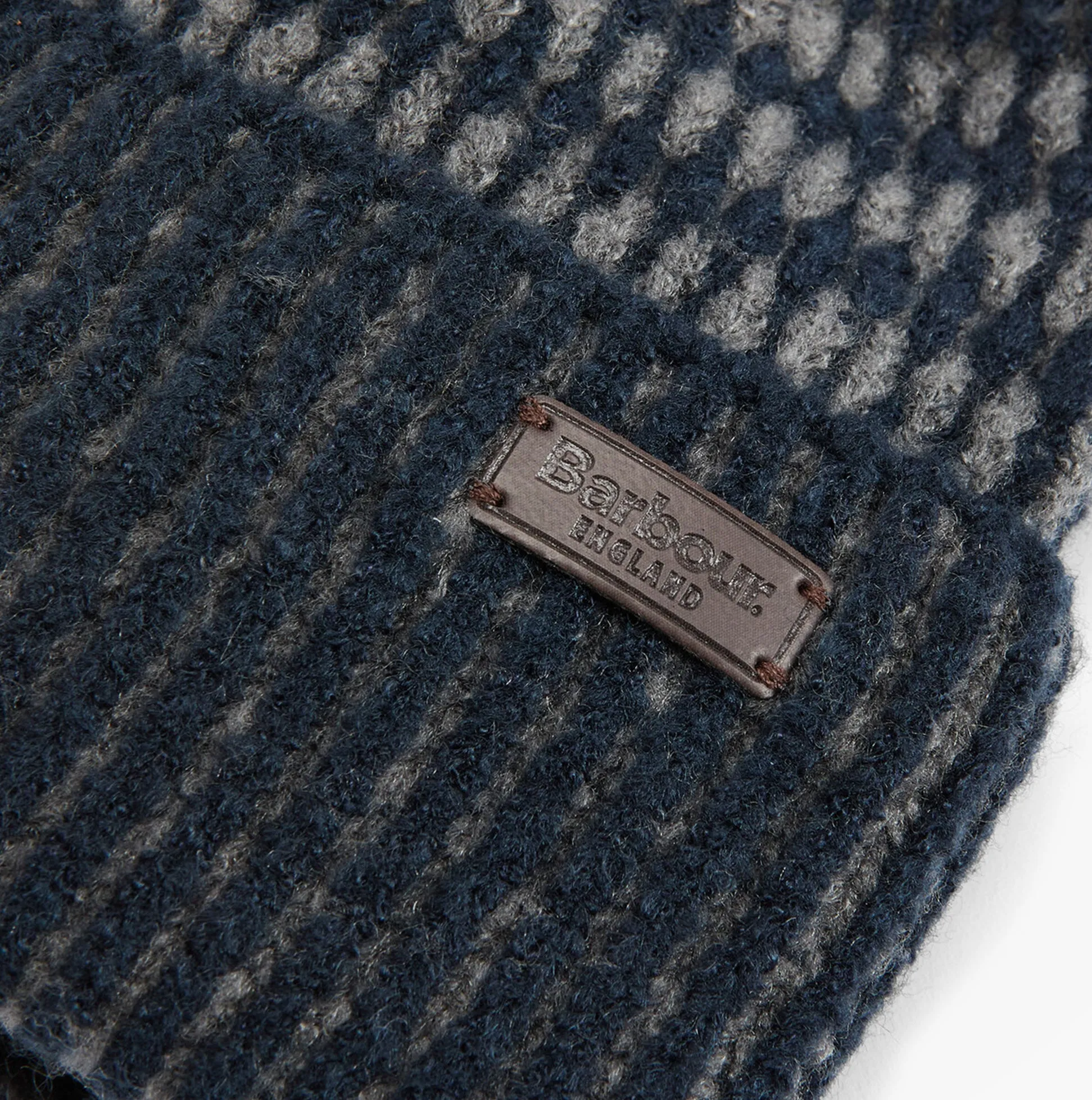 Barbour HARRAY Mens Beanie Navy/Basalt Blue sold by Shuperb product image thumbnail 3