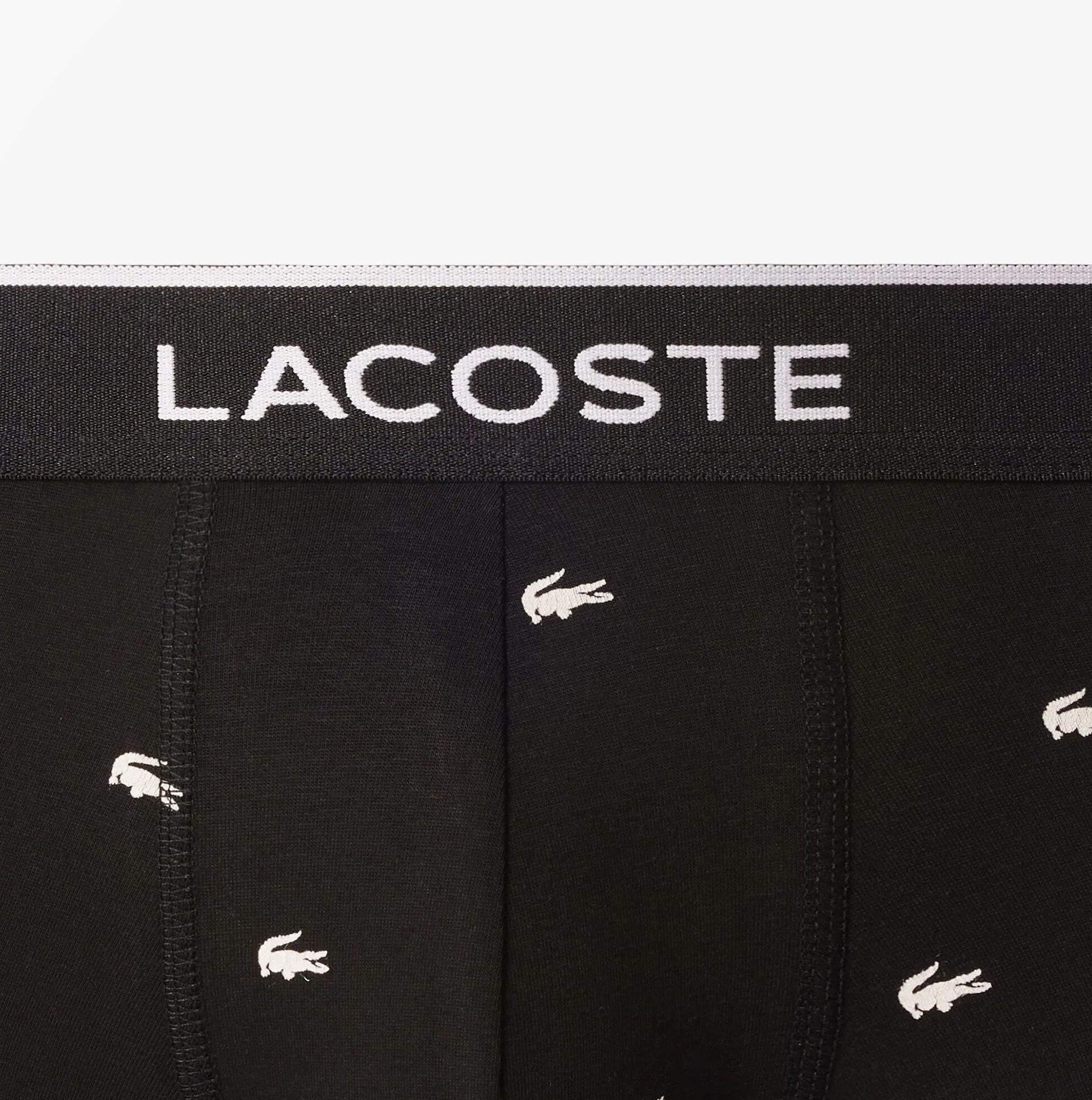 Lacoste 3 Pack Trunks Mens Trunks Black sold by Shuperb product image thumbnail 4