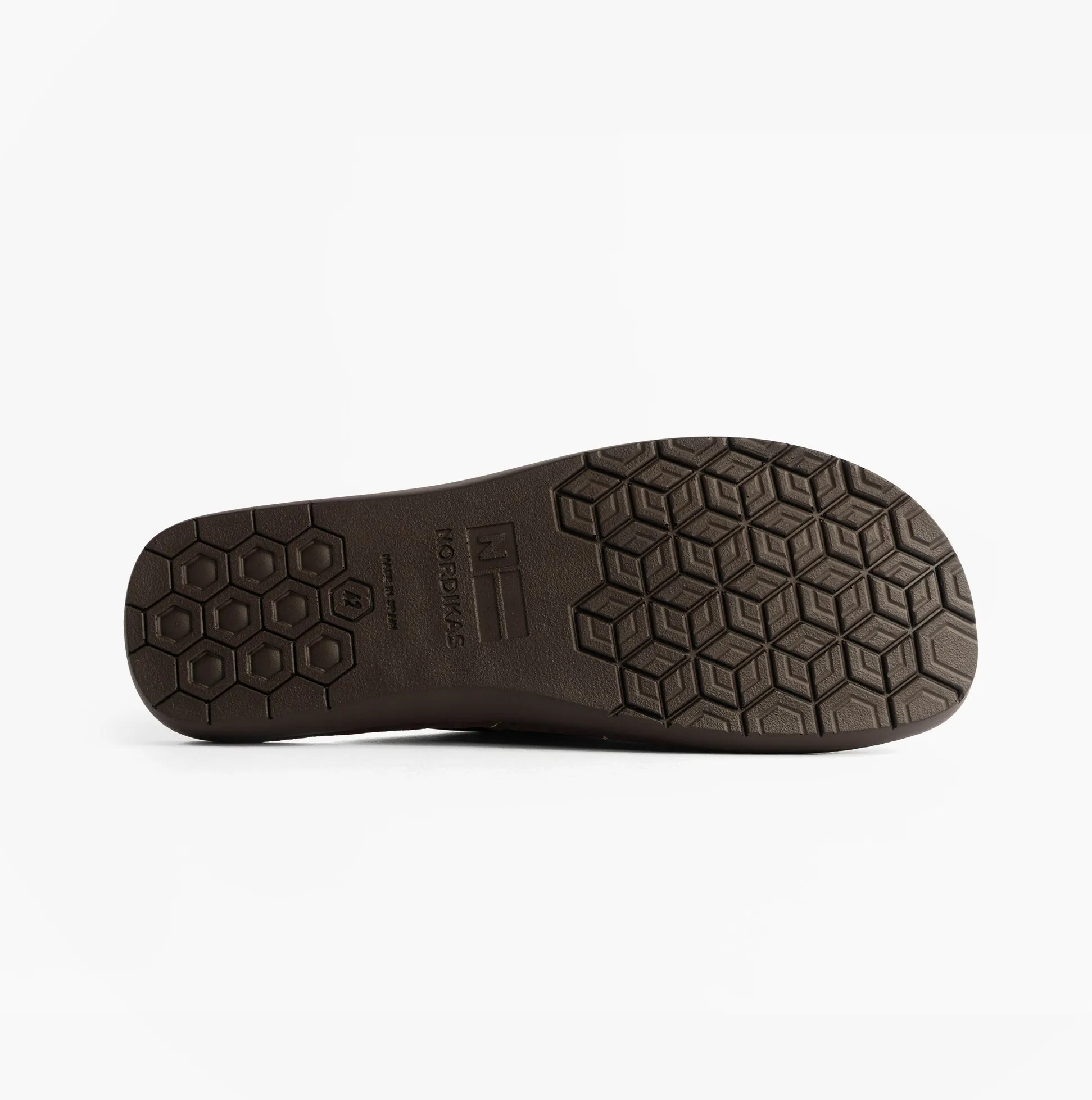 Nordikas 131 Mens Leather Mule Slippers Black sold by Shuperb product image thumbnail 3