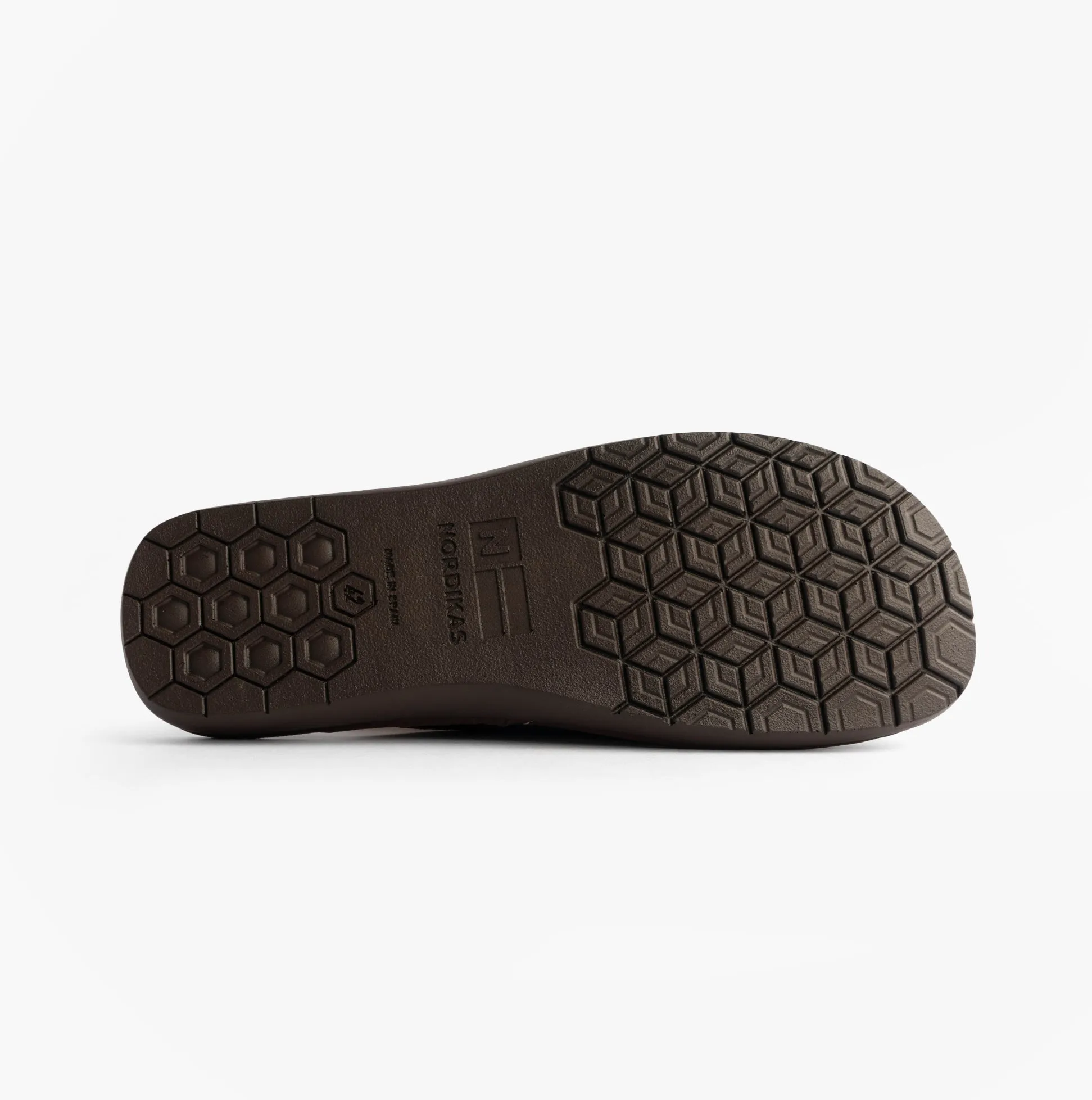 Nordikas 131 Mens Leather Mule Slippers Navy sold by Shuperb product image thumbnail 3