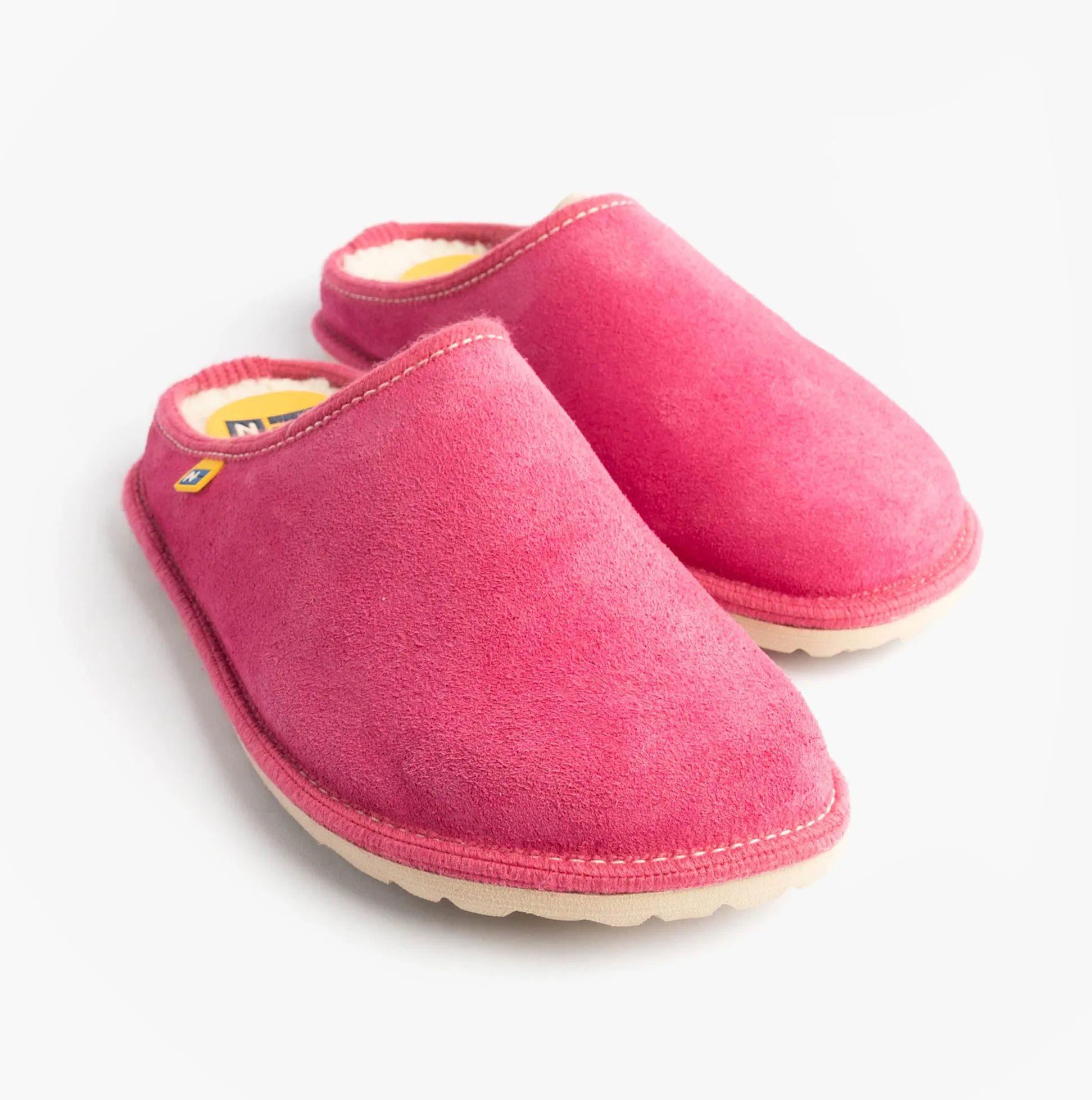 Nordikas 2083 Womens Fur Lined Mule Slippers Pink sold by Shuperb product image thumbnail 4