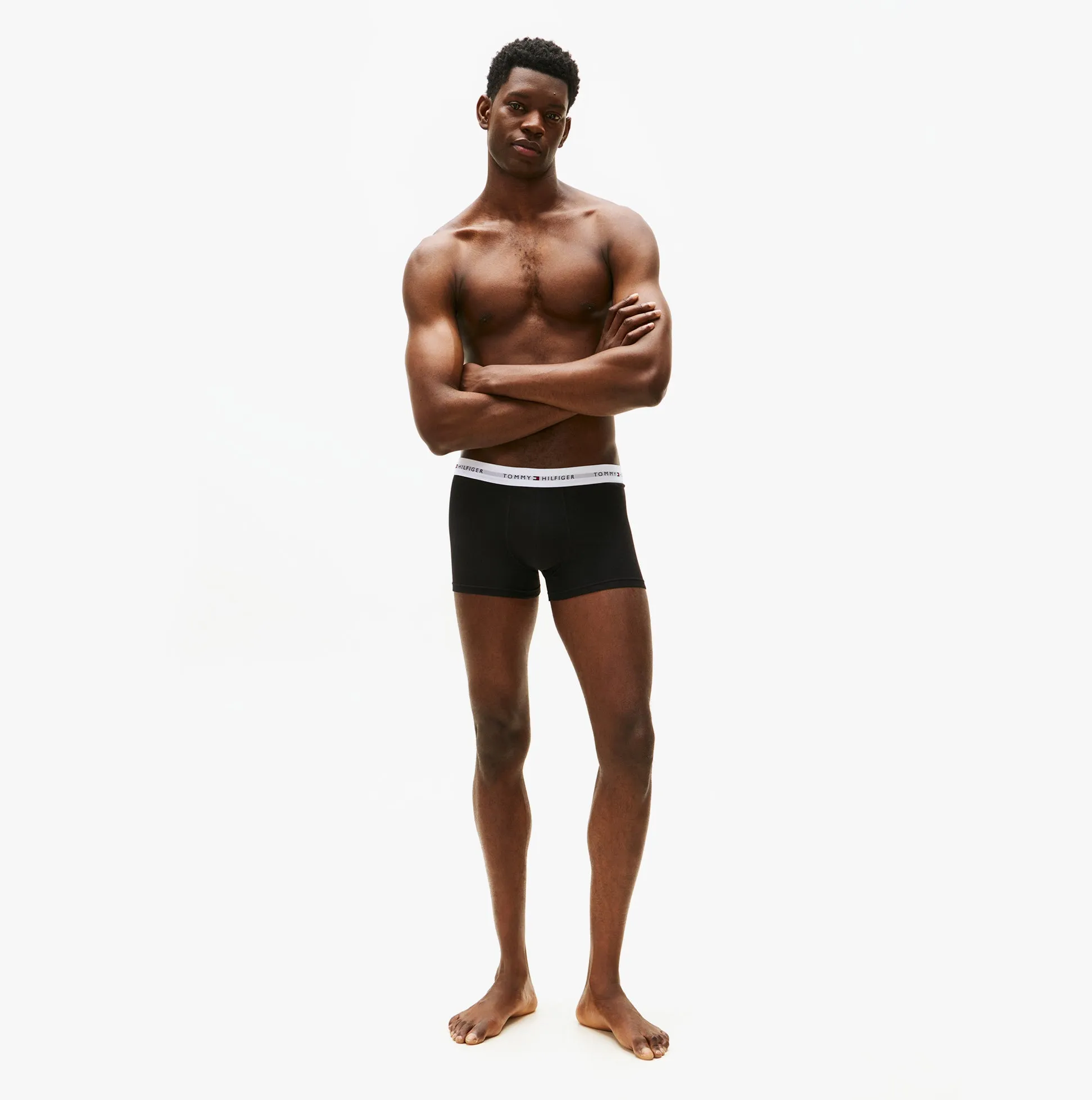 Tommy Hilfiger Mens 3 Pack Trunks Black sold by Shuperb product image thumbnail 2