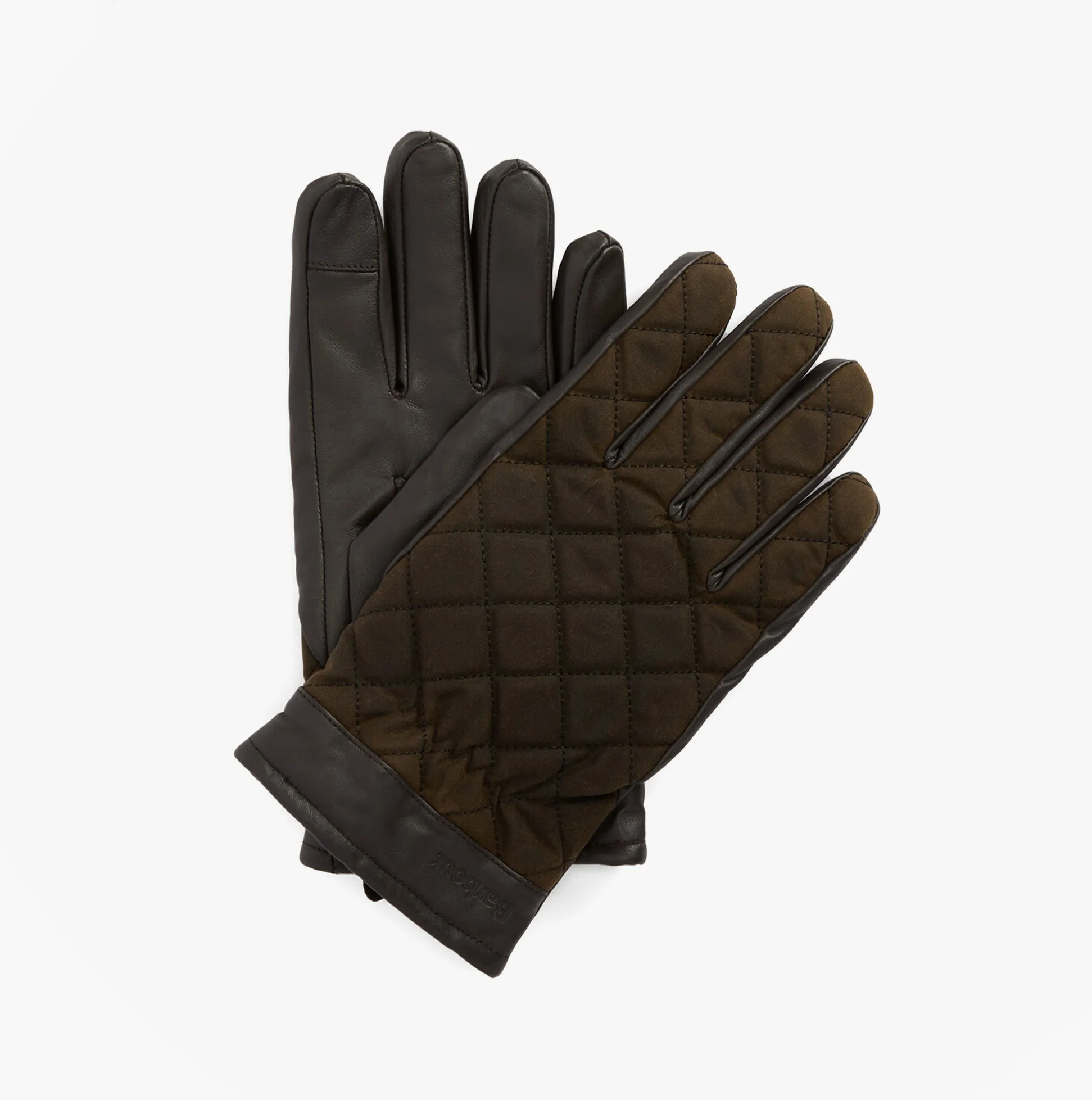 Barbour DALEGARTH Mens Gloves Olive/Brown sold by Shuperb
