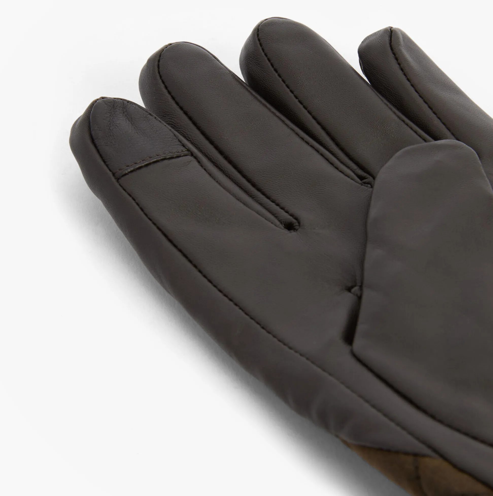 Barbour DALEGARTH Mens Gloves Olive/Brown sold by Shuperb product image thumbnail 2
