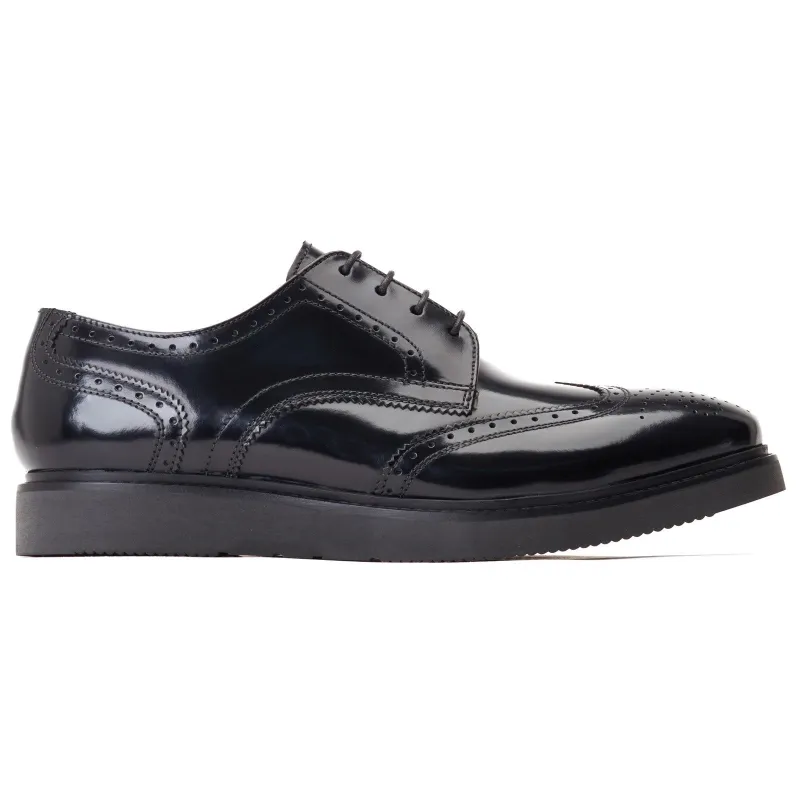 Base London JOE Mens Shoes Black sold by Shuperb