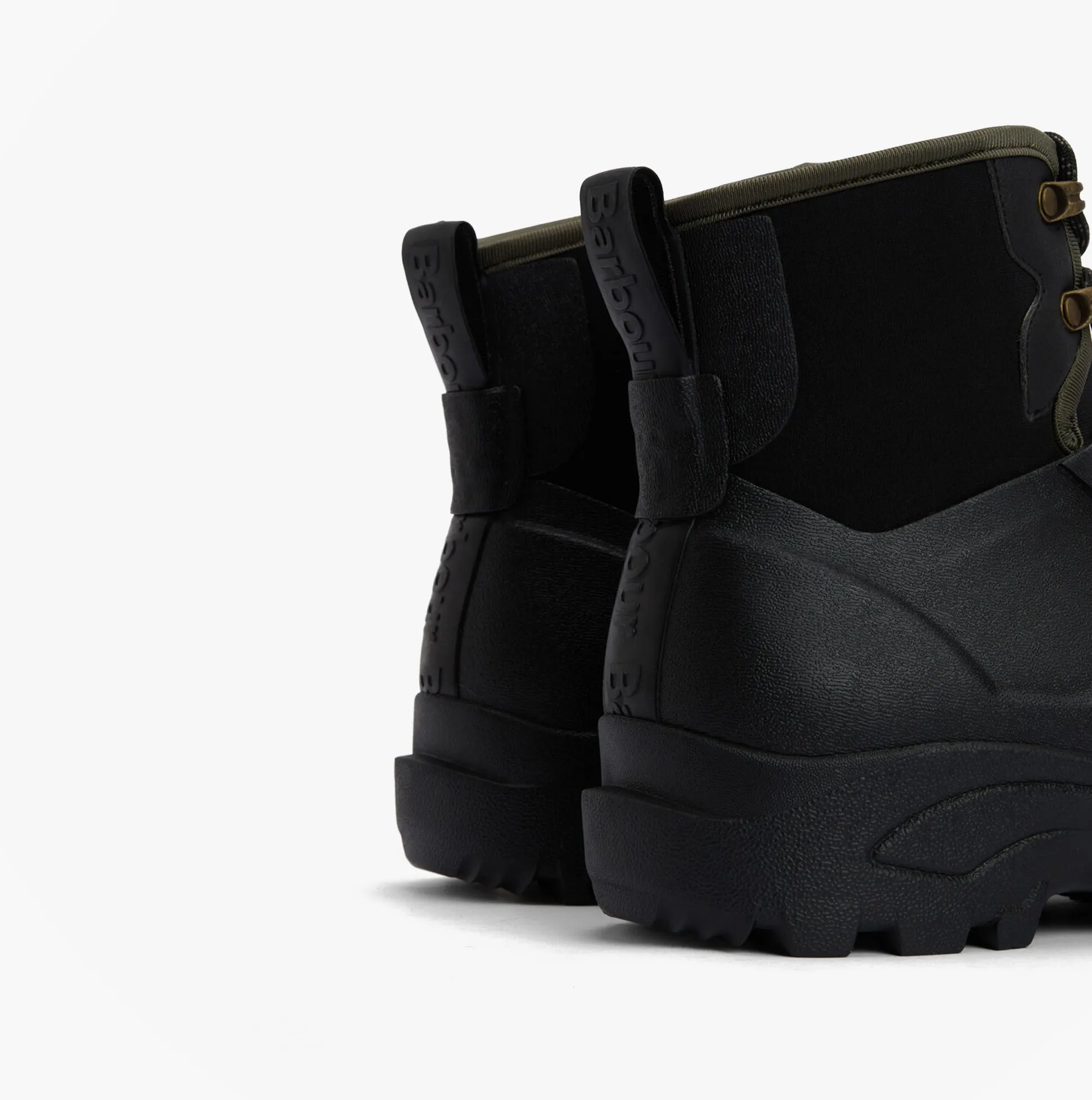 Barbour MARLOW Mens Lace Up Wellies Black sold by Shuperb product image thumbnail 3