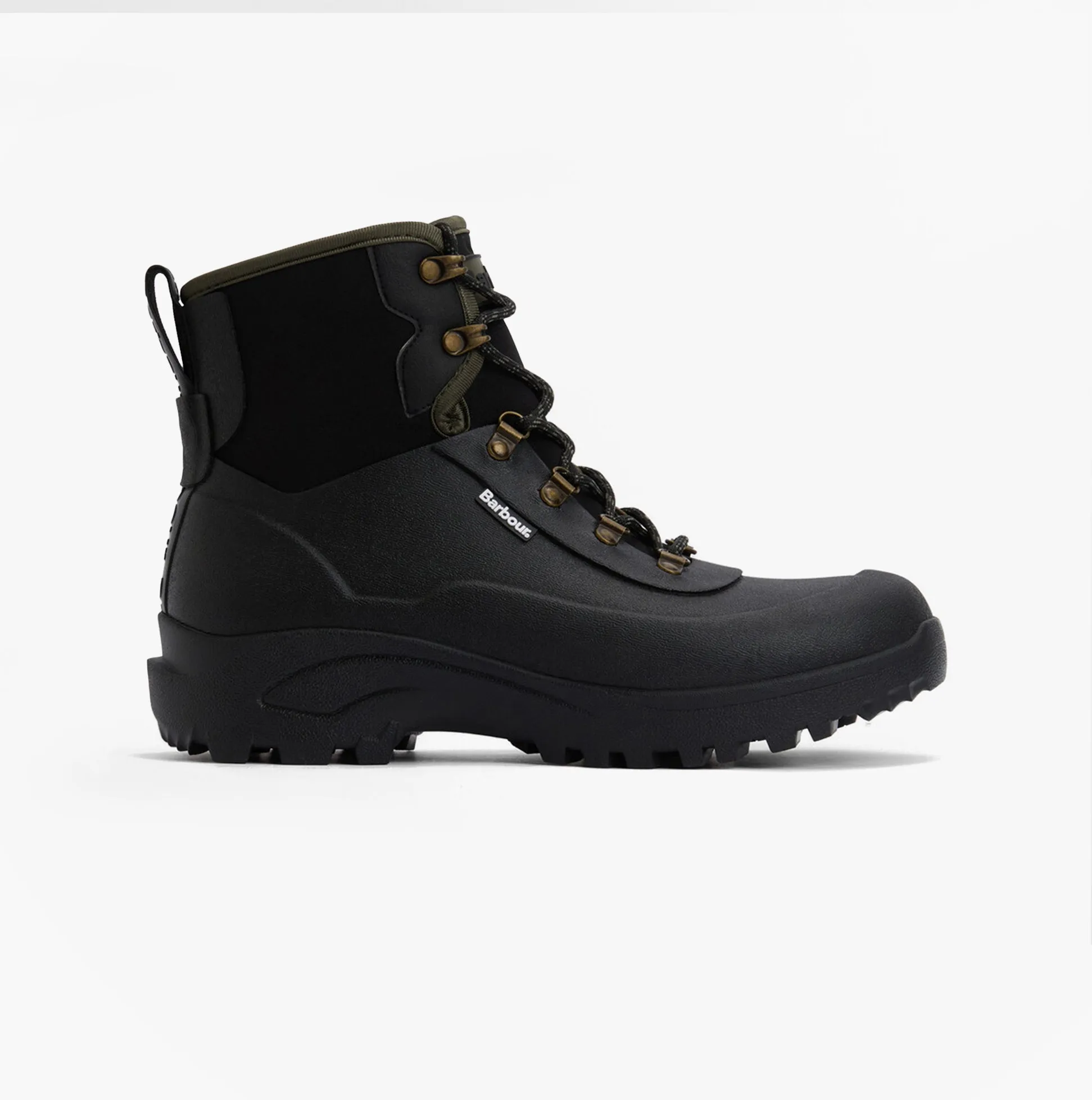 Barbour MARLOW Mens Lace Up Wellies Black sold by Shuperb