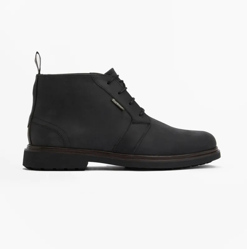 Barbour MEAYS Mens Chukka Boots Black sold by Shuperb
