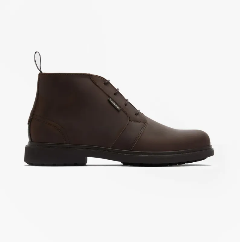 Barbour MEAYS Mens Chukka Boots Dark Brown sold by Shuperb
