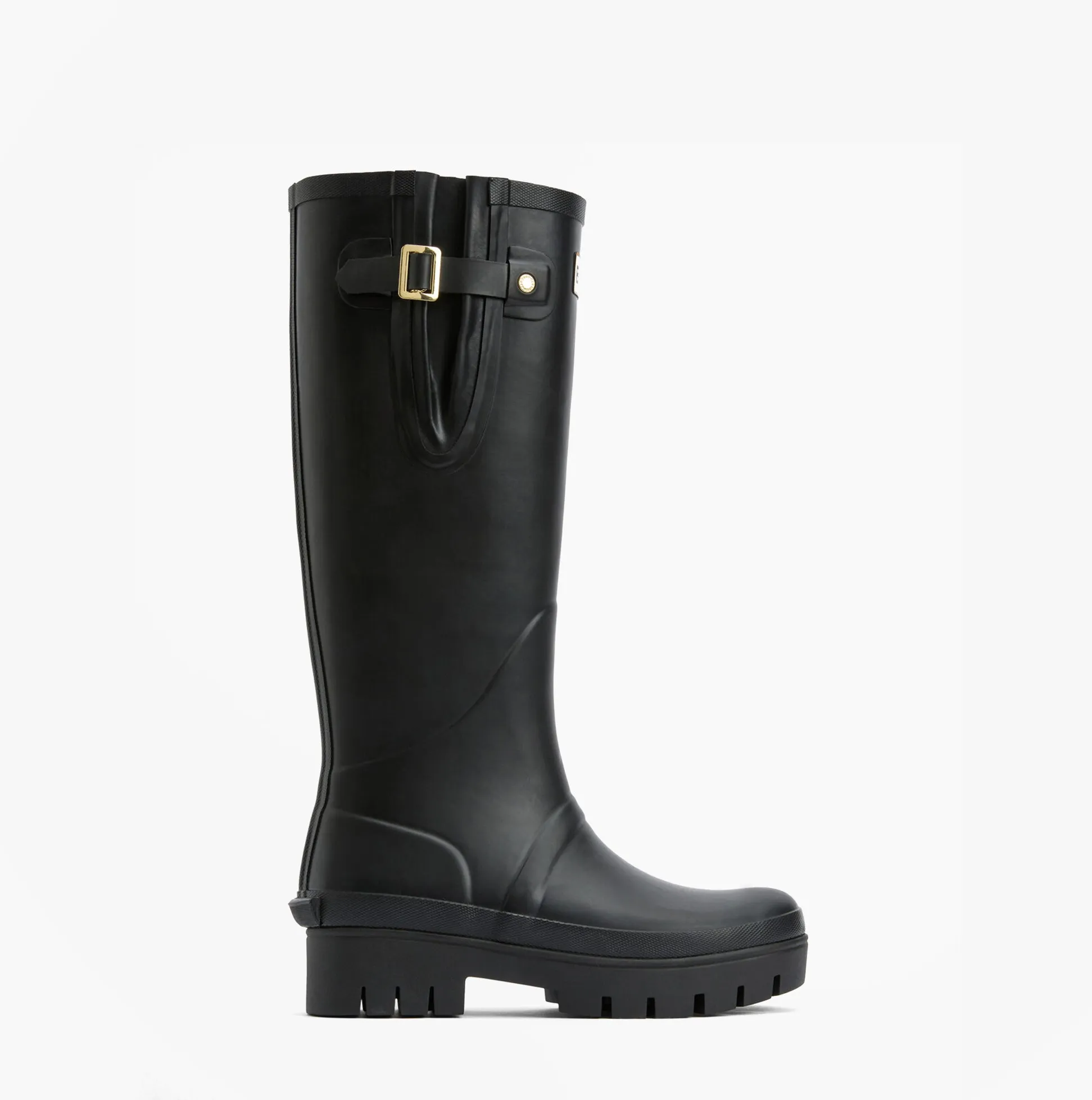 Barbour LEIGHTON Womens Tall Wellies Black sold by Shuperb