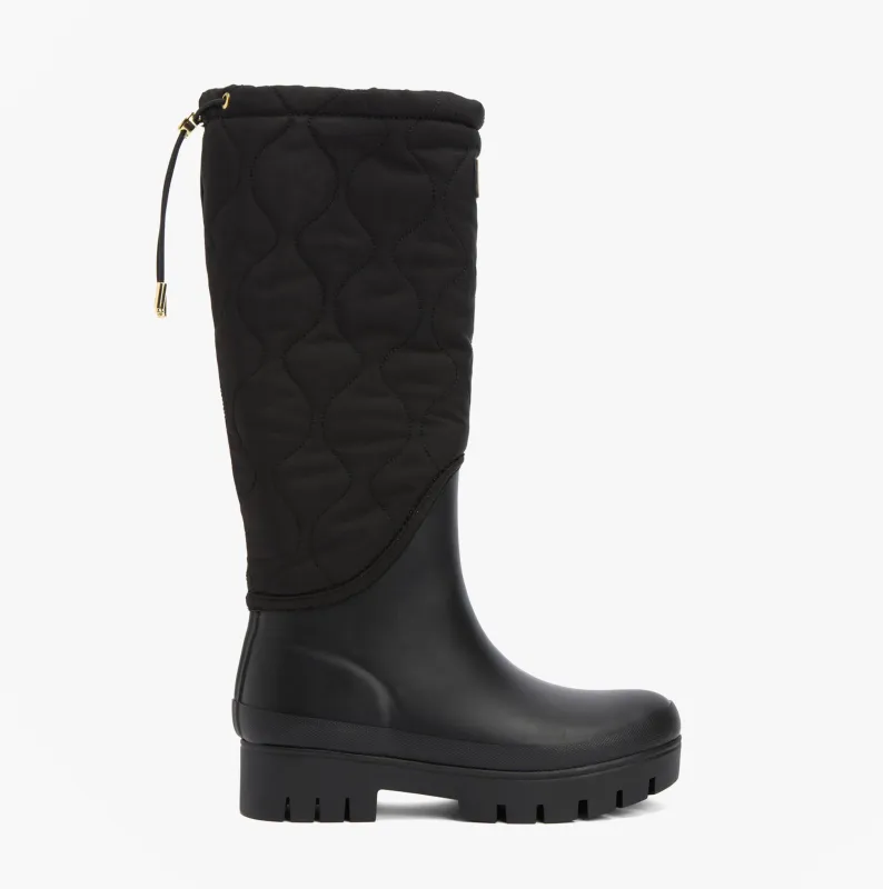 Barbour MARNIE Womens Tall Wellies Black sold by Shuperb
