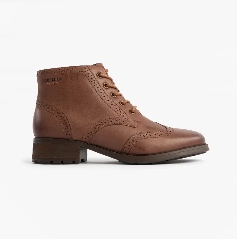 Josef Seibel KATE 11 Womens Brogue Boots Brasil sold by Shuperb
