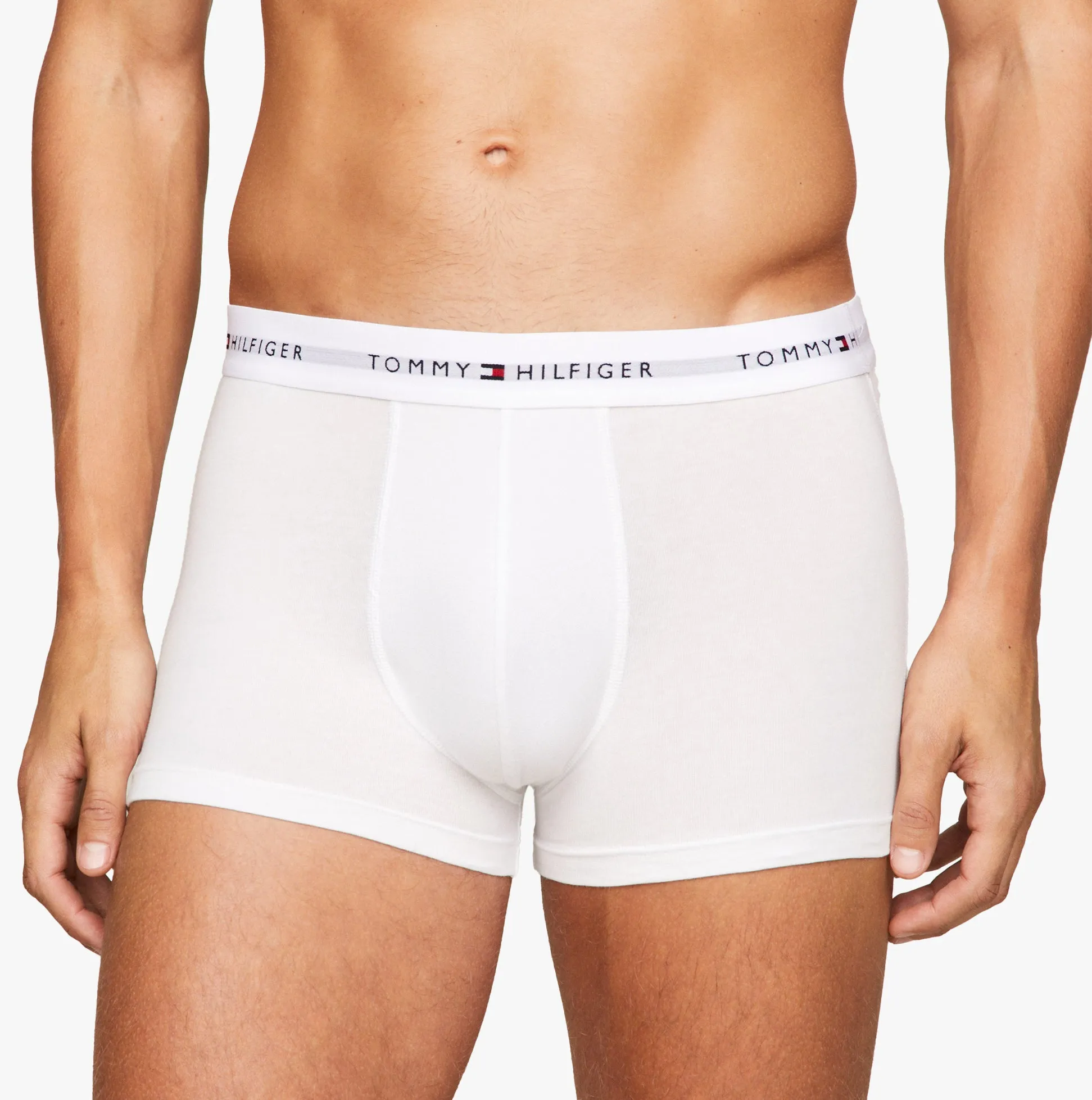 Tommy Hilfiger Mens 3 Pack Logo Waistband Trunks Multi sold by Shuperb product image thumbnail 3