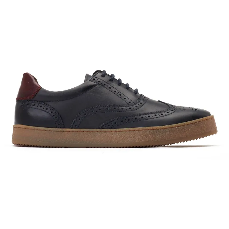 Base London CHRISTO Mens Shoes Navy sold by Shuperb