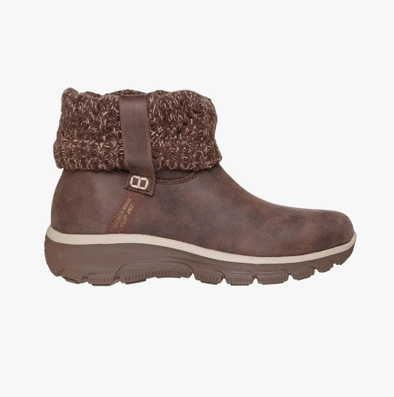 Skechers 168033/CHOC EASY GOING - COZY WEATHER 2 Womens Boots Chocolate sold by Shuperb
