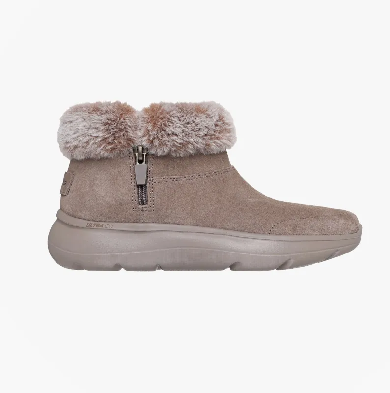 Skechers 144848/DKTP ON-THE-GO ENCORE - SNOW-CAPPE Womens Boots Dark Taupe sold by Shuperb