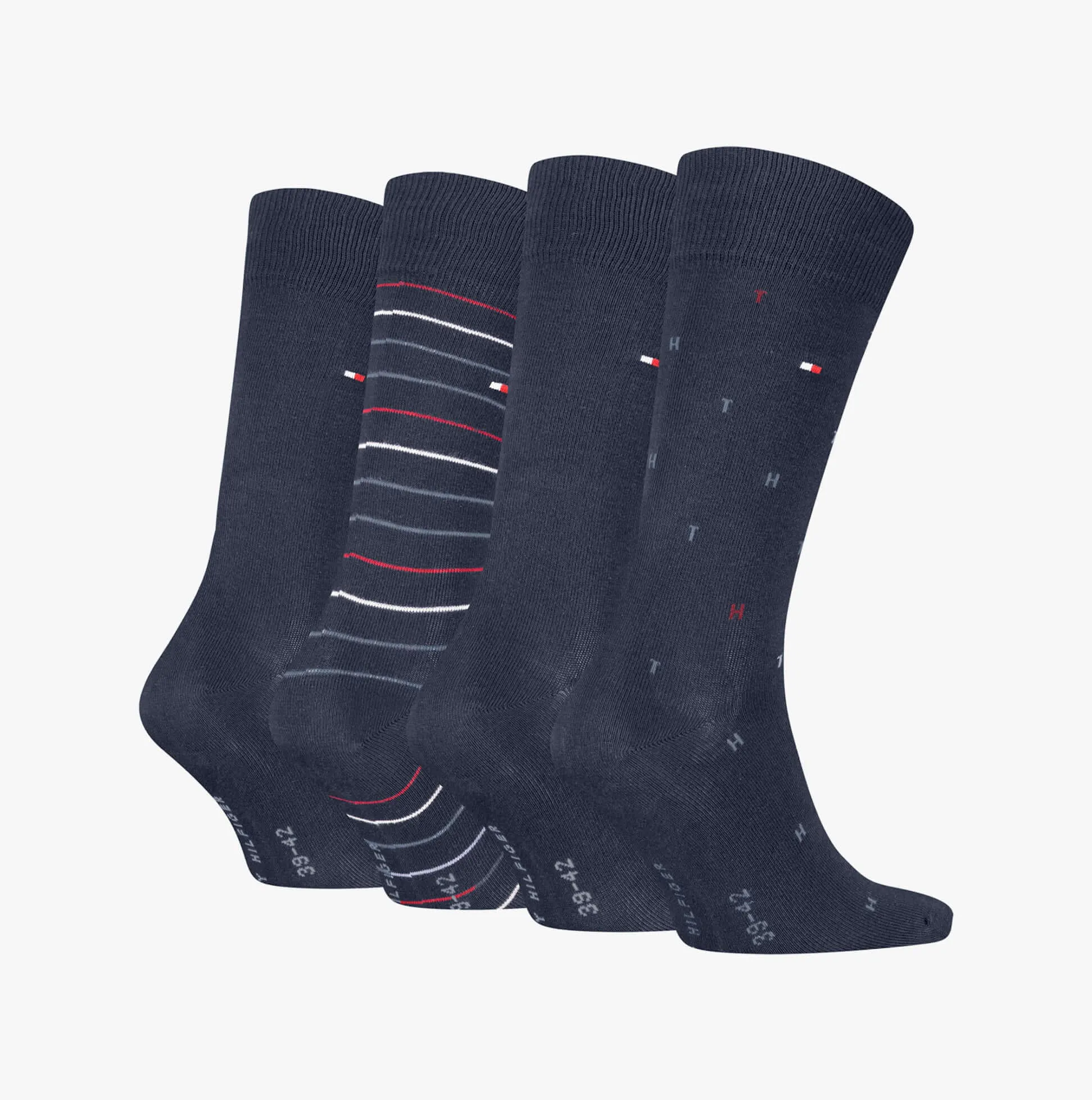 Tommy Hilfiger 4 Pack Giftbox Mens Socks Navy sold by Shuperb product image thumbnail 3