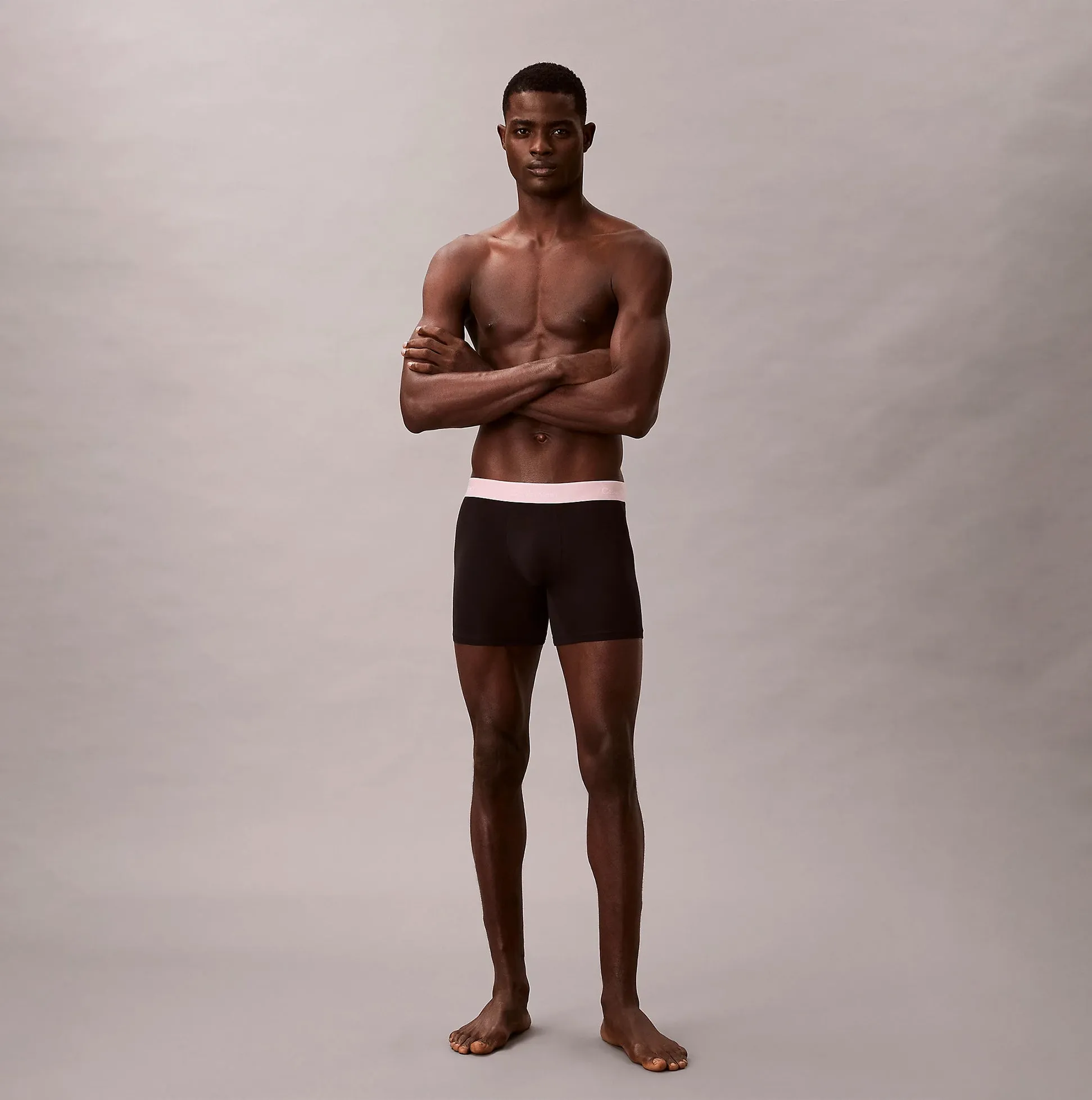 Calvin Klein BOXER BRIEF 3 Pack Mens Cotton Stretch Black sold by Shuperb product image thumbnail 2