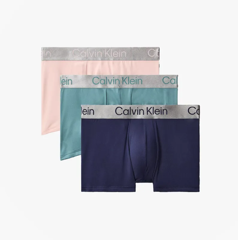 Calvin Klein TRUNK 3 Pack Mens Micro Stretch Multicoloured sold by Shuperb