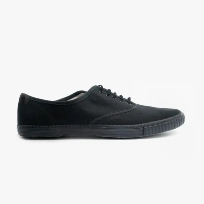 DEK NOVA Unisex Lace Plimsolls Black made by Shuperb