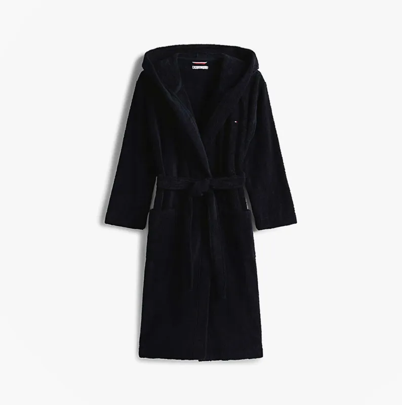Tommy Hilfiger TOWELLING BATHROBE Womens Bathrobes Desert Sky made by Tommy Hilfiger