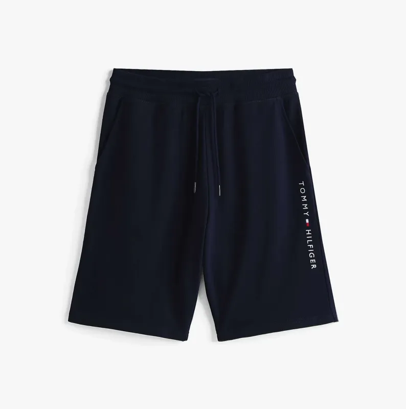 Tommy Hilfiger Mens TH Original Logo Terry Lounge Shorts Navy sold by Shuperb